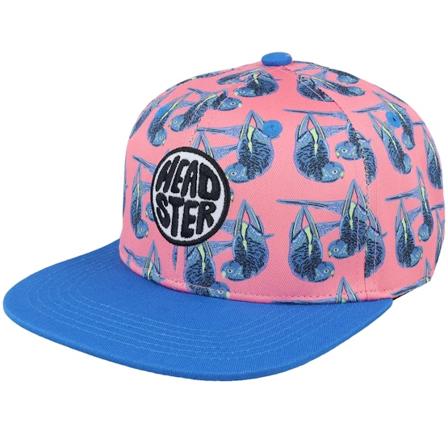 Headster - Pinkki snapback Lippis - Kids Bud The Budgie Peaches Snapback @ Hatstore