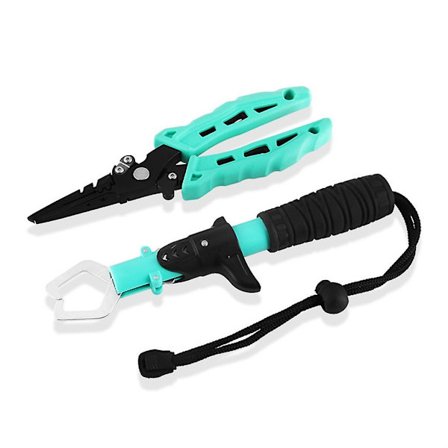 Fisketackle Rustfritt Stål Fiskegriper Fisketang Flettet Line