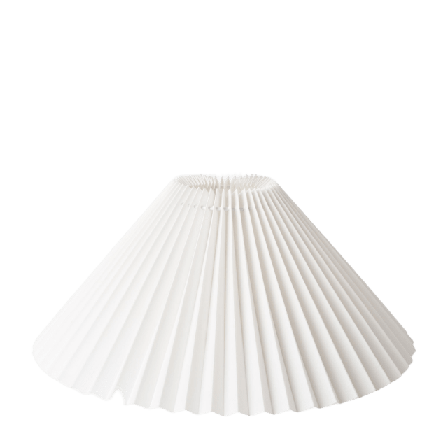 Åhléns Home Plisserad lampskärm 35 cm Belysning Vit ONESIZE