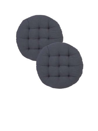 Svanefors Louie Stolsdyna 2p - Rund Kuddar Grå 40cm