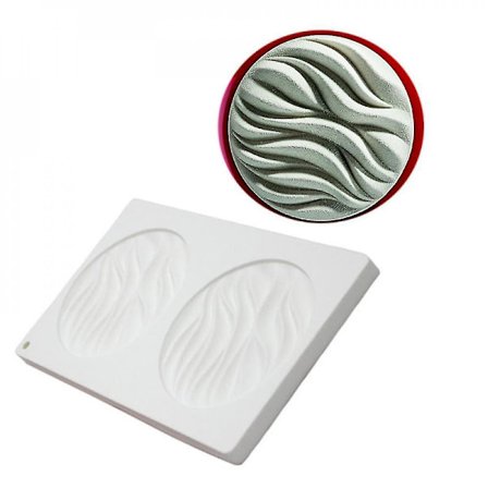 Round Wave Mousse form