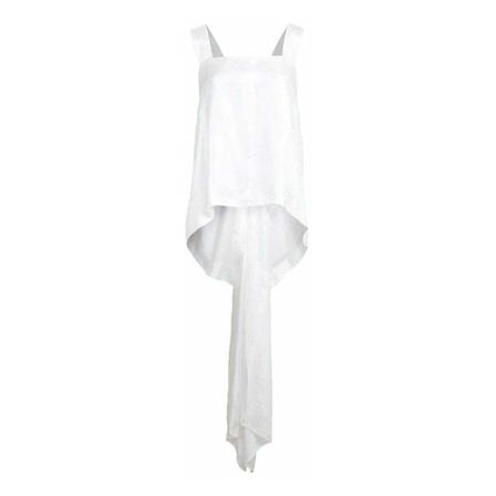 Givenchy, Silk Top Wit, Dames, Maat:M