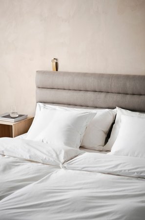 Jotex - Sengegavl 180 Cm Grå - AMSTERDAM - Kjøp Sengegavler hos Jotex