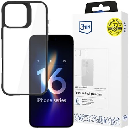 Apple iPhone 16 Pro - 3mk Satin Armor Case+