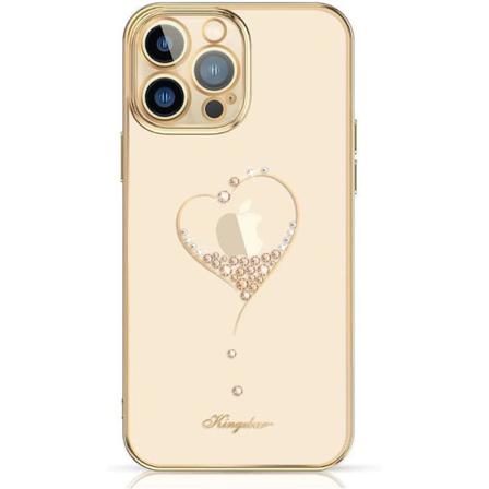 Kingxbar Iphone 13 Pro Max Skal Swarovski - Guld