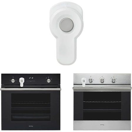 Ovnsikkerhedslås, børnesikkerhedsovn, ovnsikringslås, køkkenbørnesikkerhed, varmebestandig ovnsikringslås