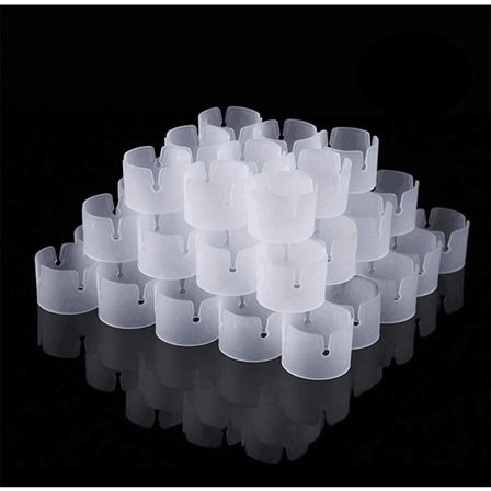 100 stk. bue bue ring spænde ballon rund ring bu