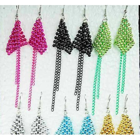 Blanda färg danar örhänget Hög kvalitet