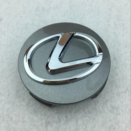 For Lexus Navkapsel 62MM Lexus Bilhjul Senter Plastdeksel Lexus Logo-Grå (Pakke med fire)