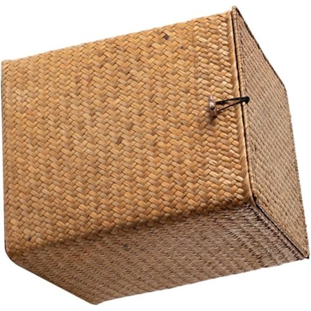 Opbevaringskurv Vævede Opbevaringskurve Stor Udendørs Foldbar Opbevaringskurv til Dekoration