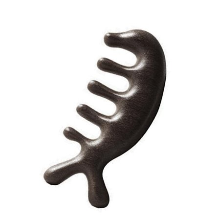 Harts Fem Klor Huvudmassage Gua Sha Verktyg Huvudkliare Handhållen Meridianmassage Kam Huvudmassageborste Gåvor