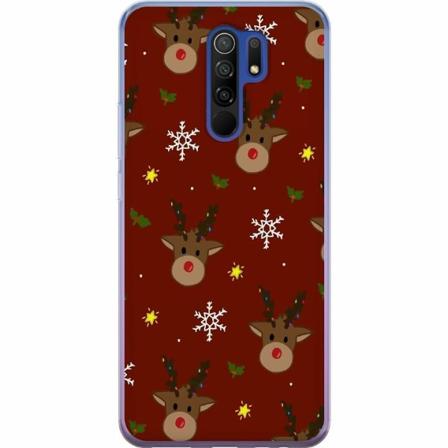 Xiaomi Redmi 9 Genomskinligt Skal Christmas
