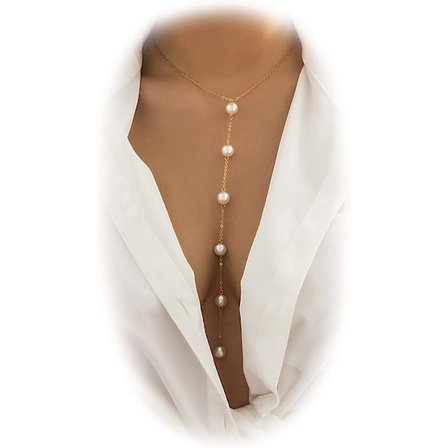 Kropskæder til Kvinder Paillet Bikini Kropskæde Kvinder Kropshalskæde