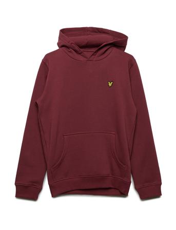 Classic Oth Hoody Fleece Hettegenser Genser Rød Lyle & Scott Junior*Betinget Tilbud