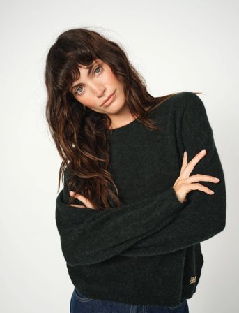 MOS MOSH Mmmape O-Neck Knit - Navy - S