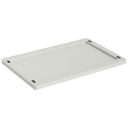 Hay HAY Colour Crate lock small, grå | Inredning > Förvaring > Förvaringslåda | Bagaren och Kocken