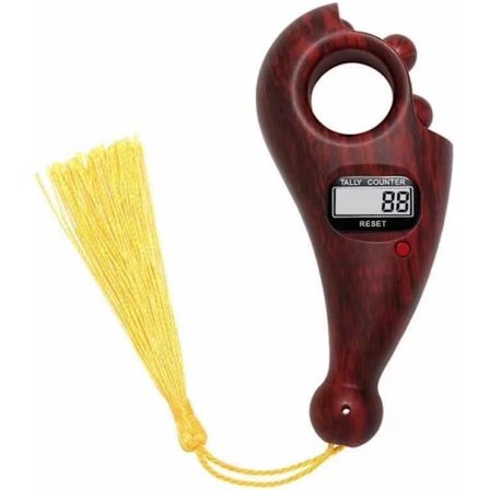 Digital Tasbih Håndholdt Finger Teller Muslimsk Islamsk Roterende Digital Tasbeeh Elektrisk Bønneperler Teller