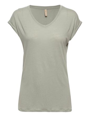 Sc-Isabel T-shirts & Tops Short-sleeved Grå Soyaconcept