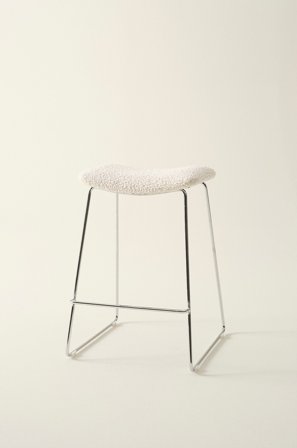 Jotex - Barkrakk Matt hvit hvit - MOSS - Kjøp Barstoler hos Jotex