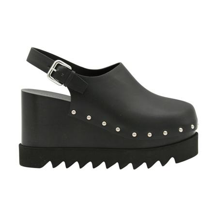 Stella McCartney, Wedges Czarny, Kobieta, Rozmiar: 40 EU