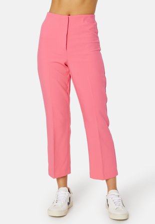 VERO MODA Sandy HR Crease Kick Flare Pant Hot Pink Klær