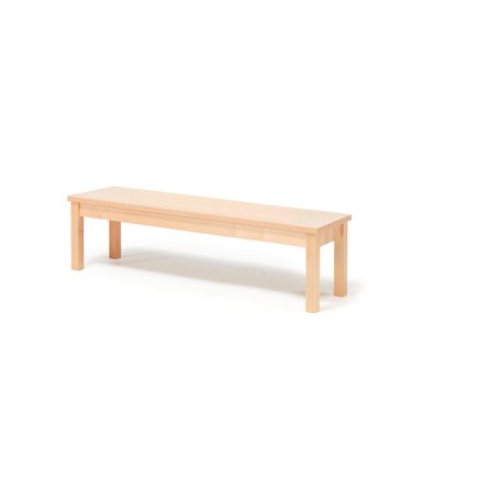 Bench seat ZET, 1200x350x440 mm, beech