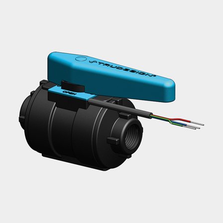 Ball Valve TruDesign Monitored Ball Valve Lever, composite, 1/2" G (BSP)