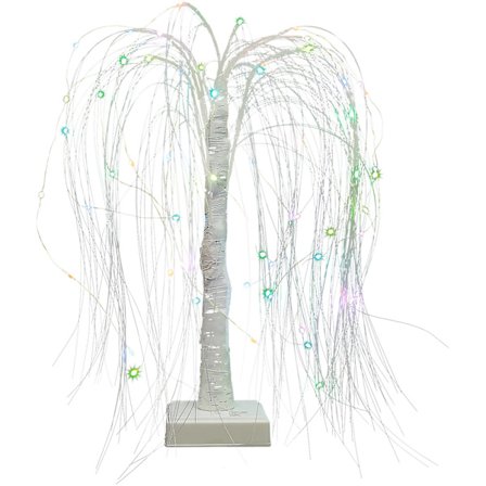 Inomhus Träd Ljus Skrivbordsträd Lampa Fe Ljus Pilkvist Ljus Ljus Pil Bonsai