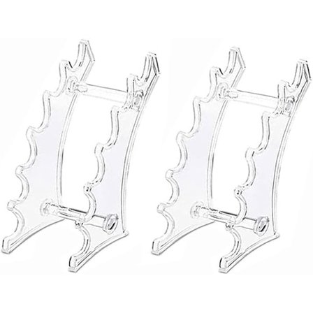 2 stk Plast 6-roms pennestativ, Plast pennestativ, 6-roms pennestativ