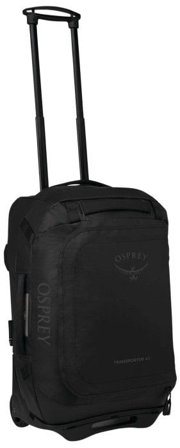 Osprey Rolling Transporter 40L Raven Black/Black