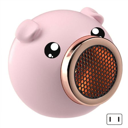 Kannettava sähköinen lämmitin, energiatehokas pöytälämmitin toimistoon, nopeasti lämpenevä, hiljainen, turvaominaisuudet