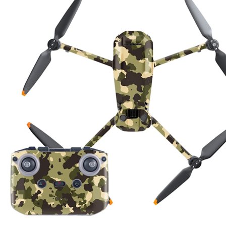 Vattentät självhäftande PVC Drone Hud Kroppsskydd Fjärrkontroll Arm Skydd för Mavic 3 Tillbehör