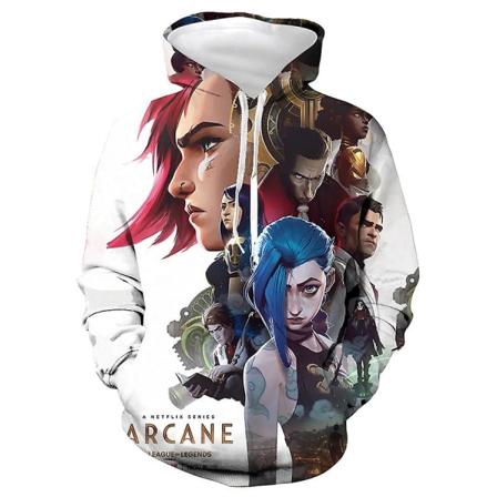 League of Legends Warm Sweatshirt-jinxstyleC-M