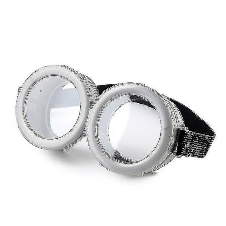 Morsomme dekorative Minions cosplay-briller, festrekvisitter, 3D runde briller, bursdagsfesttilbehør, dekorasjon