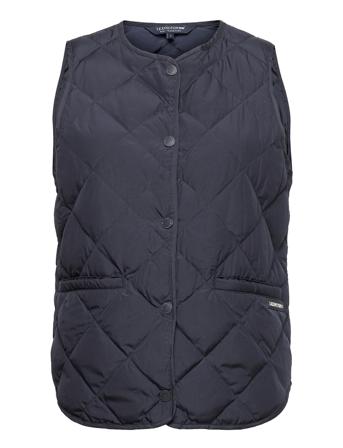 Jane Down Quilted Vest Blue Lexington Clothing