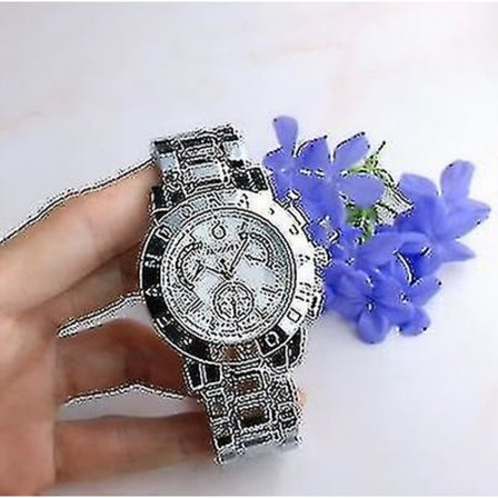 Pandora Luksus Rustfrit Stål Quartz Ur - Høj Kvalitet Unisex Ur Til Mænd Og Kvinder