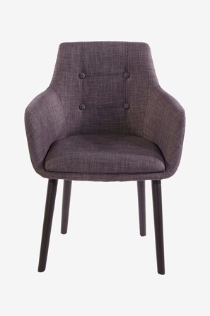 Loft24 - Spisebordsstol Bradford - Grå - Stole - Fra Homeroom