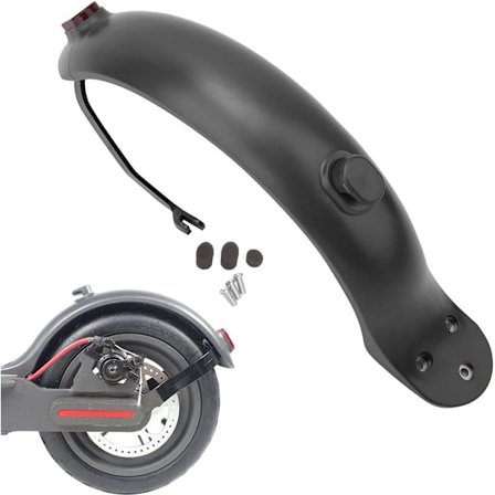 Bakskjermbrakett med baklys og krok for Xiaomi M365 Elec