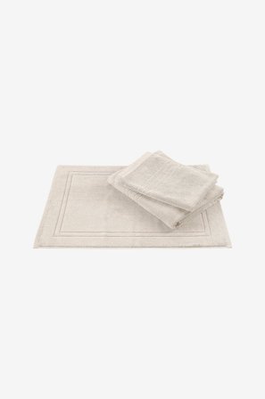 Borganäs of Sweden - Helle Frotee 4-pakkaus - Luonnonväri - Käsipyyhkeet - 50X70 - - Homeroom