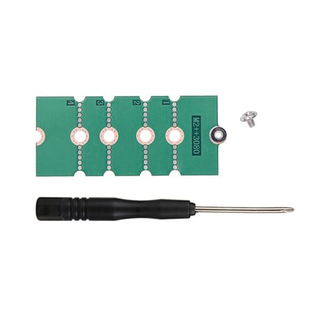 M.2 Udvidelseskort 2230 2242 2260 til 2280 SSD Adapter Solid