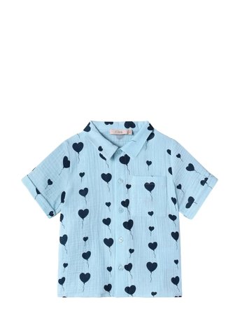 Fliink Love Ss Shirt - Blue - 92