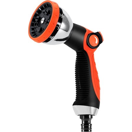 Have Slange Pistol - 10 Justerbare Mønstre Slange Hoved Heavy Duty Vand Sprayer Dyse