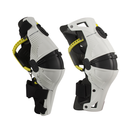 Knieschützer Mobius X8 Weiß/Gelb Weiß/Gelb XL
