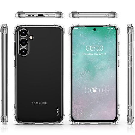 S23 FE - Skyddande Stilrent Silikonskal