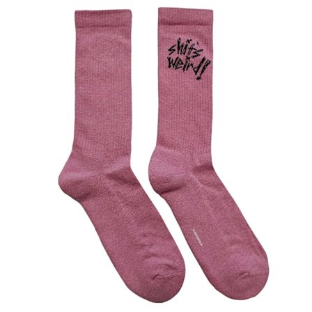 Yungblud Unisex Adult Weird! Strumpor 7 UK-11 UK Rosa