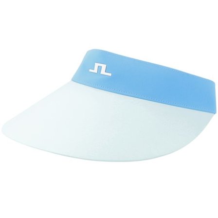 J.Lindeberg - Blå visor Keps - Ada Wide Forget-me-not Sky Visor @ Hatstore