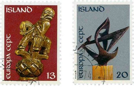 Island - AFA 490-491 - Stemplet