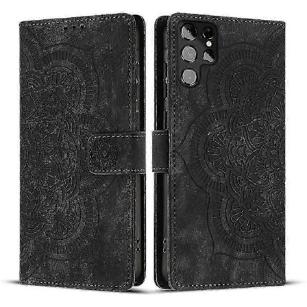 Frostat Läderfodral för Mandala Emed Retro Telefon