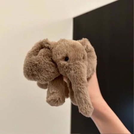 Jellycat Bartholomew Plyslegetøj, blødt og behageligt, perfekt til børn, Valentinsdagsgaver, samlerobjekter, mini Smudge Elefant (13 cm)