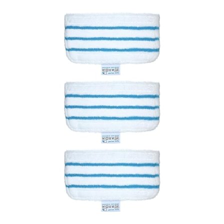 5-pack Mop Pads Ersättning för Black + Decker Ångmopp FSM1610/ FSM1630 Tvättsbara Mopp Pads Tillbehör [DB]